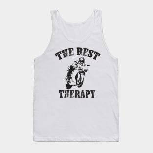 Motocross Bike Motorcycle Best Therapy Tank Top